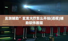 实测辅助”随身13道开挂教程”开挂详细教程