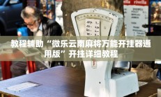 教程辅助“微乐云南麻将万能开挂器通用版”开挂详细教程