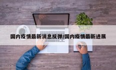 国内疫情最新消息反弹／国内疫情最新进展