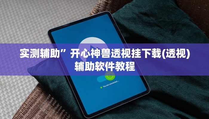 实测辅助”开心神兽透视挂下载(透视)辅助软件教程