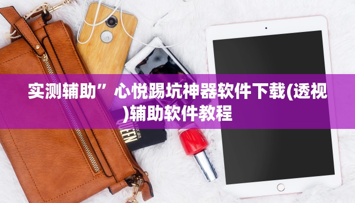 实测辅助”心悦踢坑神器软件下载(透视)辅助软件教程
