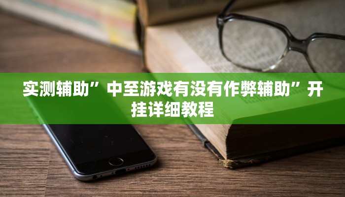 实测辅助”中至游戏有没有作弊辅助”开挂详细教程