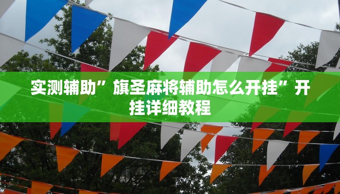 实测辅助”旗圣麻将辅助怎么开挂”开挂详细教程