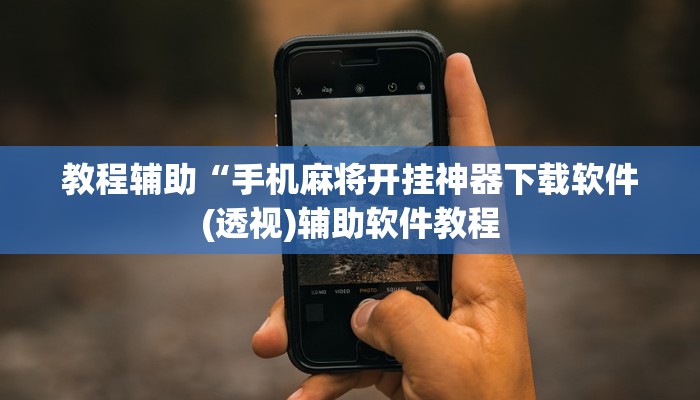 教程辅助“手机麻将开挂神器下载软件(透视)辅助软件教程
