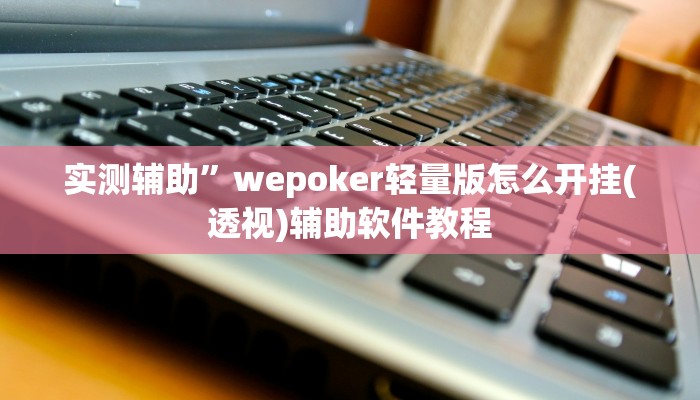 实测辅助”wepoker轻量版怎么开挂(透视)辅助软件教程