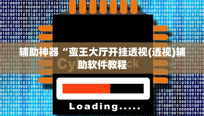 辅助神器“蛮王大厅开挂透视(透视)辅助软件教程